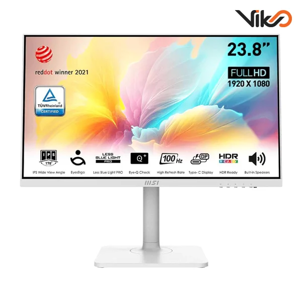 مانیتور 24 اینچ ام اس ای مدل Modern MD2412P White (1)