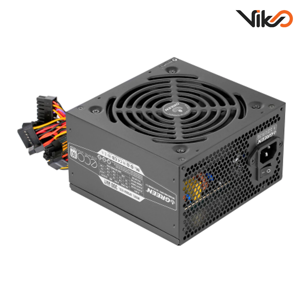 منبع تغذیه کامپیوتر گرین مدل GP300A-ECO Rev3 (1)