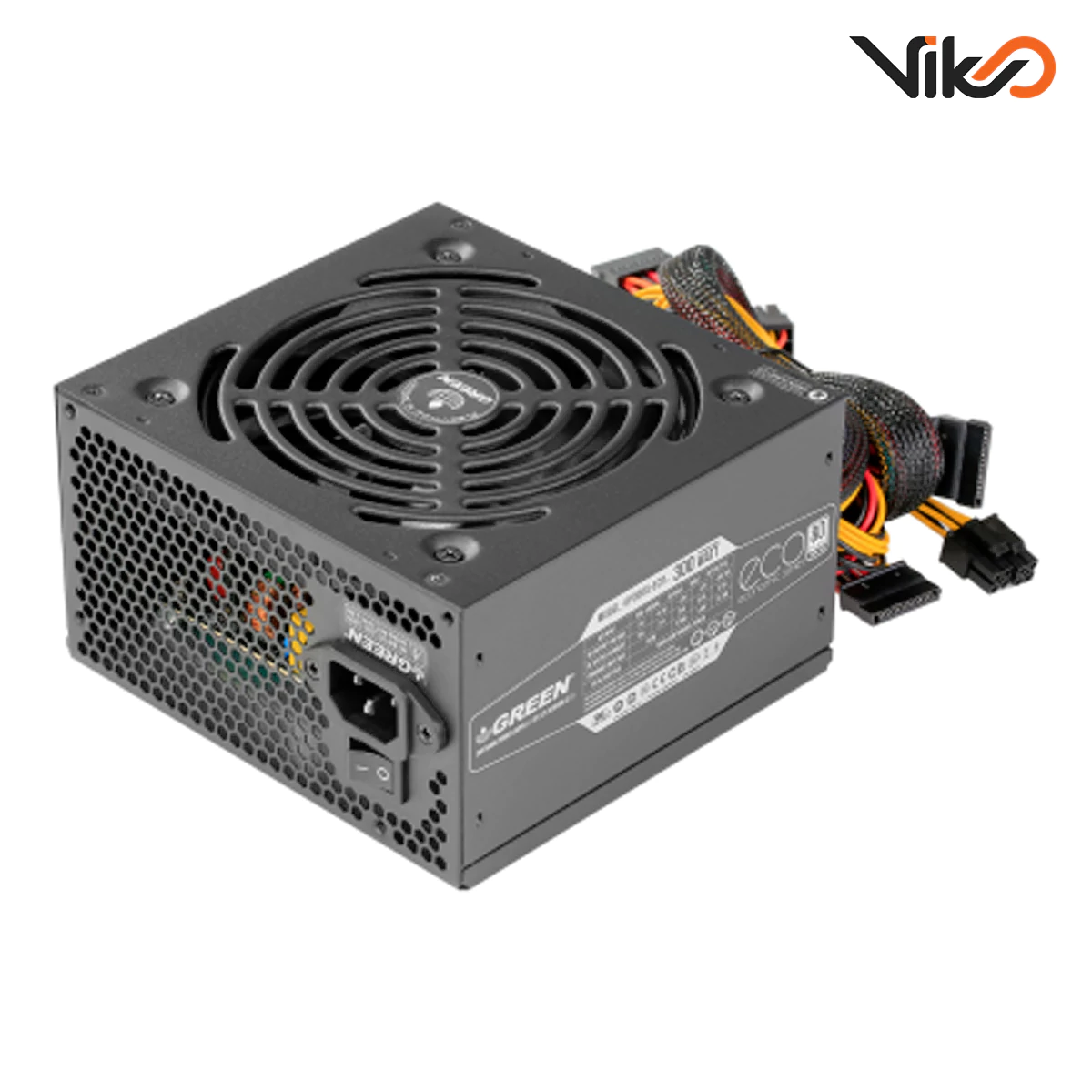 منبع تغذیه کامپیوتر گرین مدل GP300A-ECO Rev3 (3)