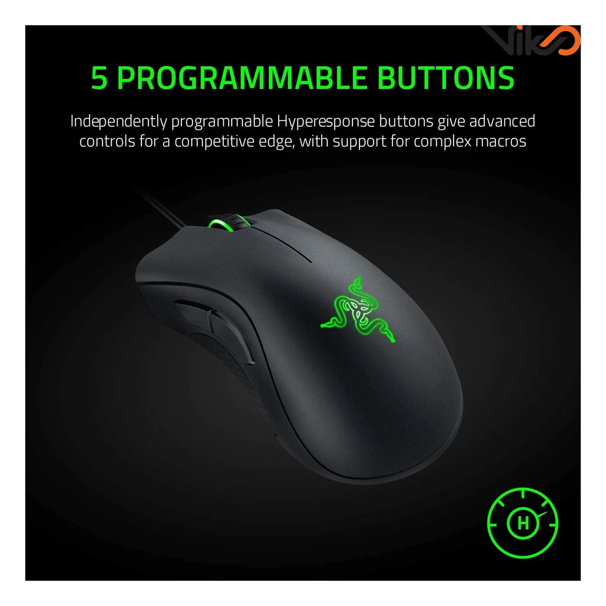 موس ریزر مدل DeathAdder Essential