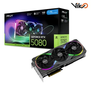 کارت گرافیک پی ان وای مدل GeForce RTX 5080 ARGB EPIC-X OC Triple Fan