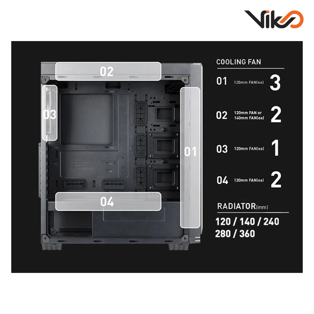 کیس مسترتک مدل G200(8)