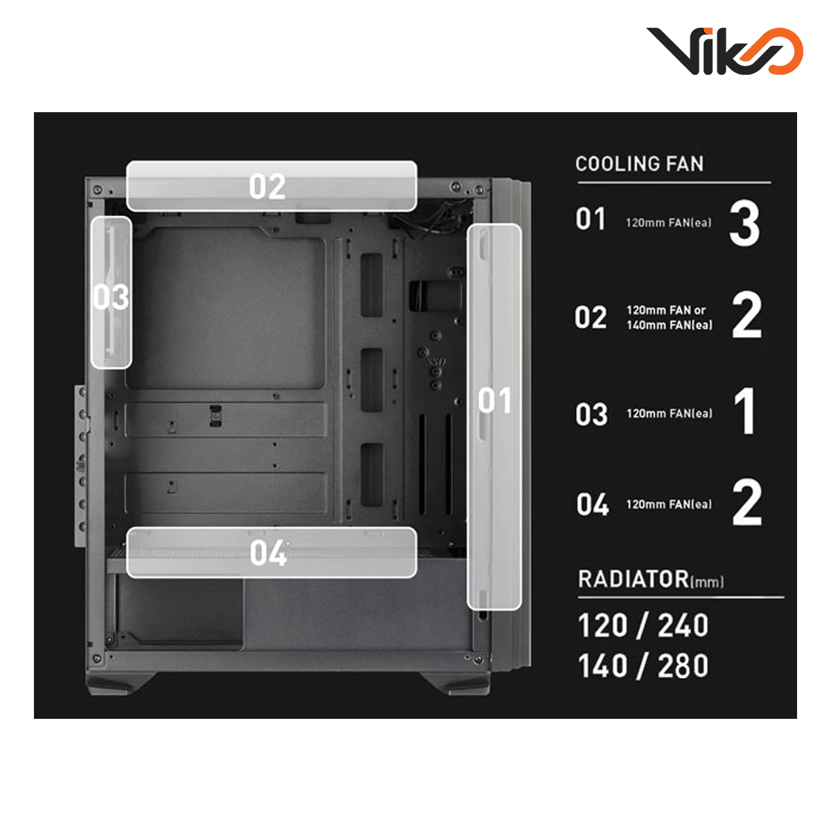 کیس مسترتک مدل G300 (7)