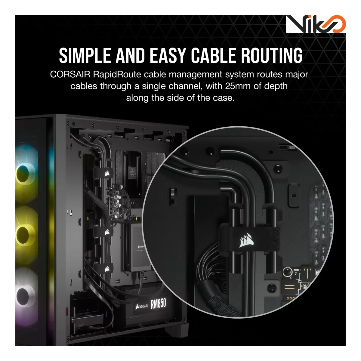 کیس کورسیر مدل 4000X RGB Black