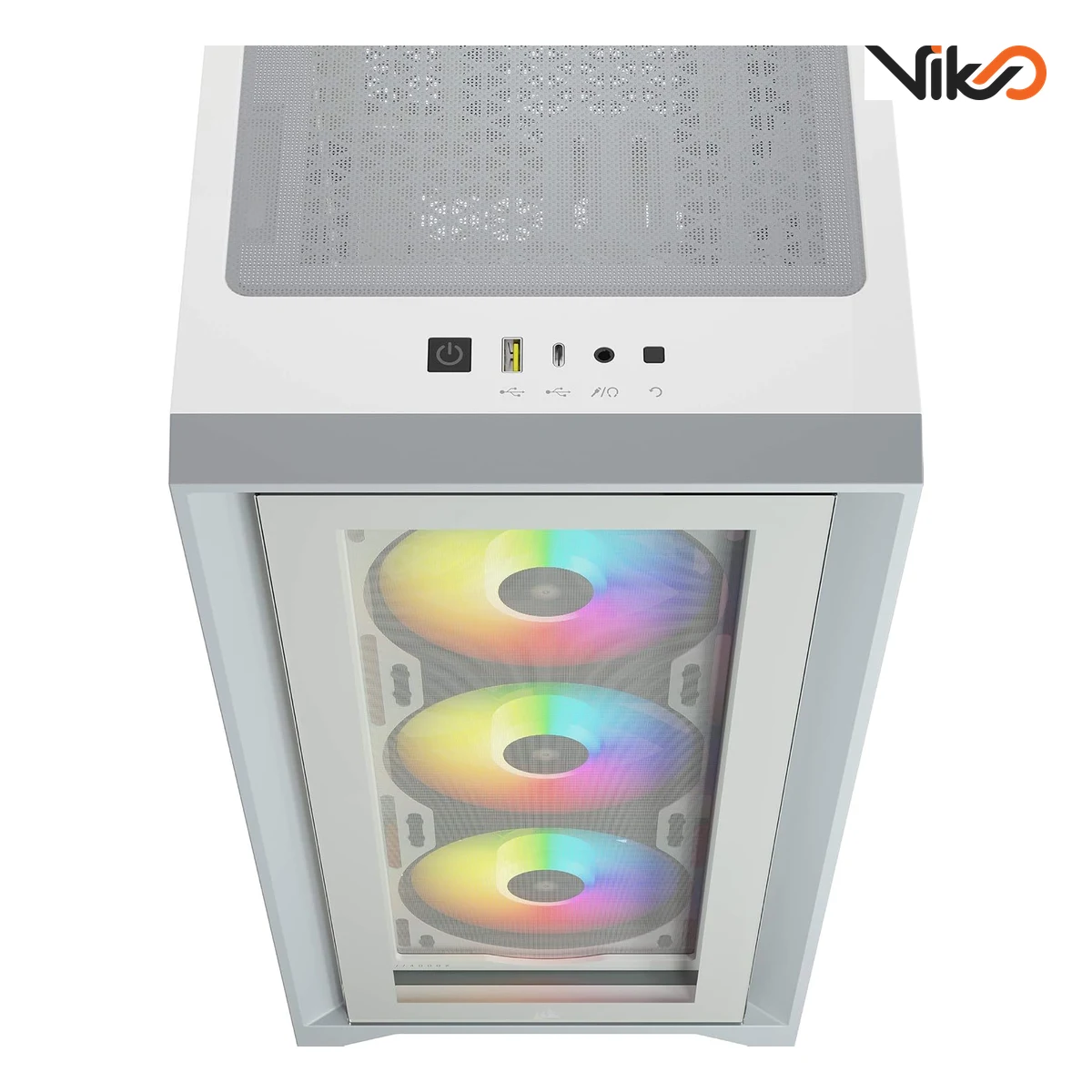 کیس کورسیر مدل 4000X RGB White