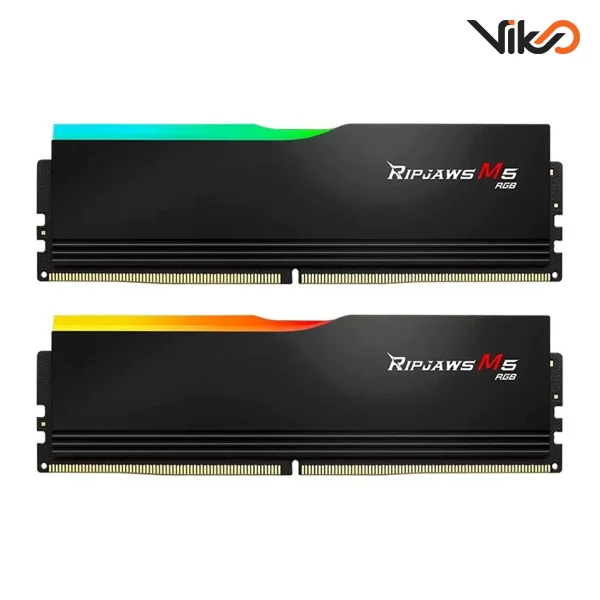 رم کامپیوتر DDR5 دو کاناله جی اسکیل مدل Ripjaws M5 RGB (1)