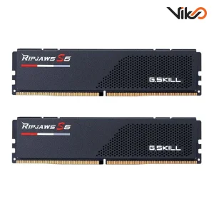 رم کامپیوتر DDR5 دو کاناله 5200 مگاهرتز CL40 جی اسکیل مدل Ripjaws S5 ظرفیت 32 گیگابایت