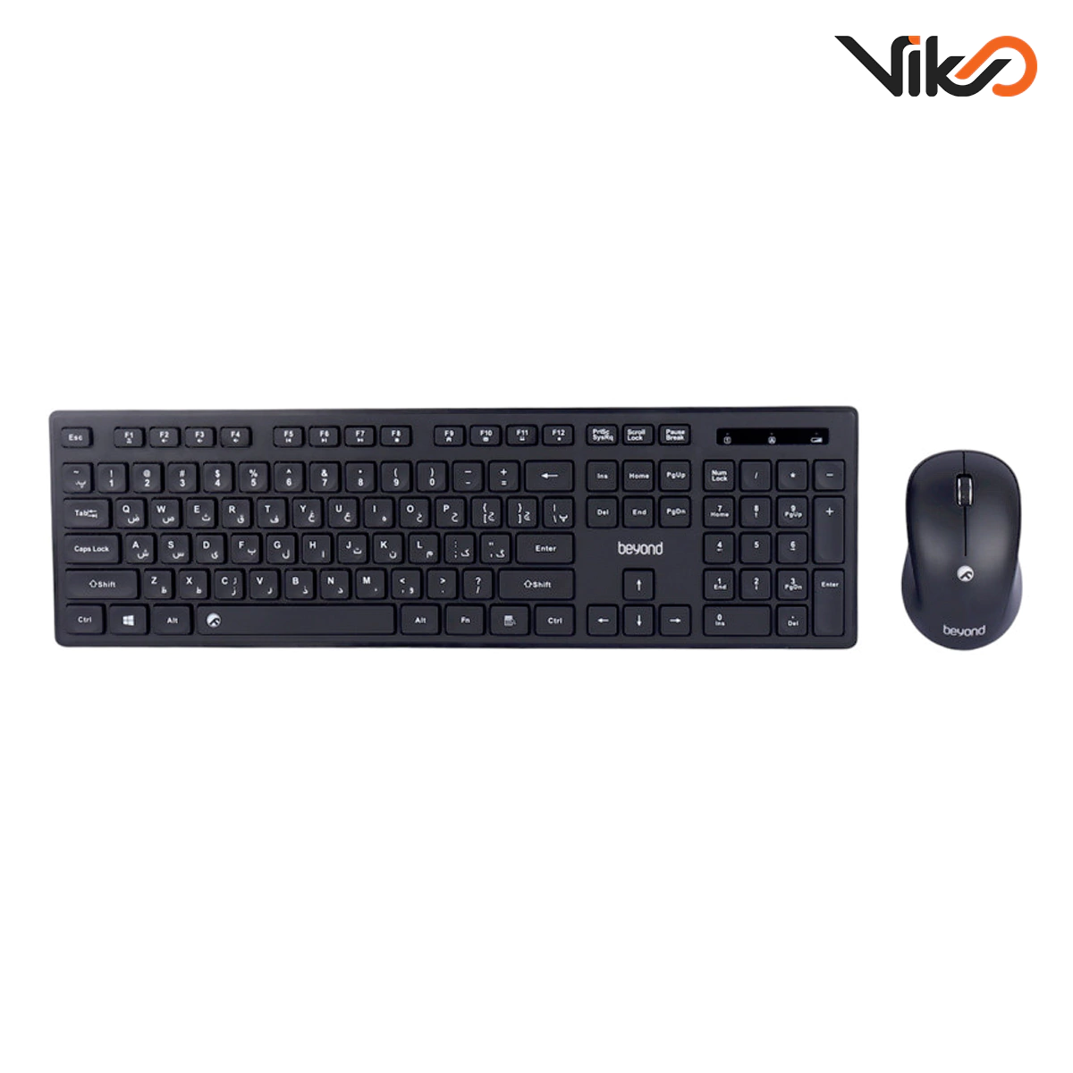 ماوس و کیبورد بی سیم بیاند مدل BMK-5660 Black RF (1)