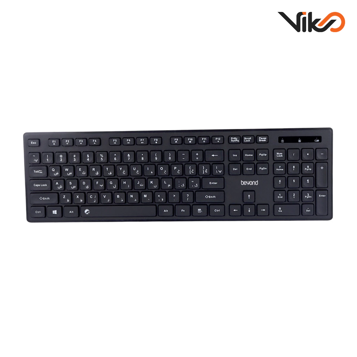 ماوس و کیبورد بی سیم بیاند مدل BMK-5660 Black RF (2)