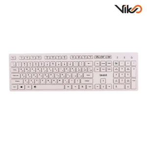 ماوس و کیبورد بی سیم بیاند مدل BMK-5660 White RF (2)