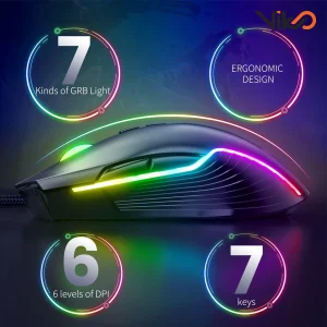 ماوس گیمینگ باسیم اونیکوما مدل CW905 Black (4)