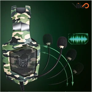 هدست گیمینگ اونیکوما مدل K8 Camouflage (4)