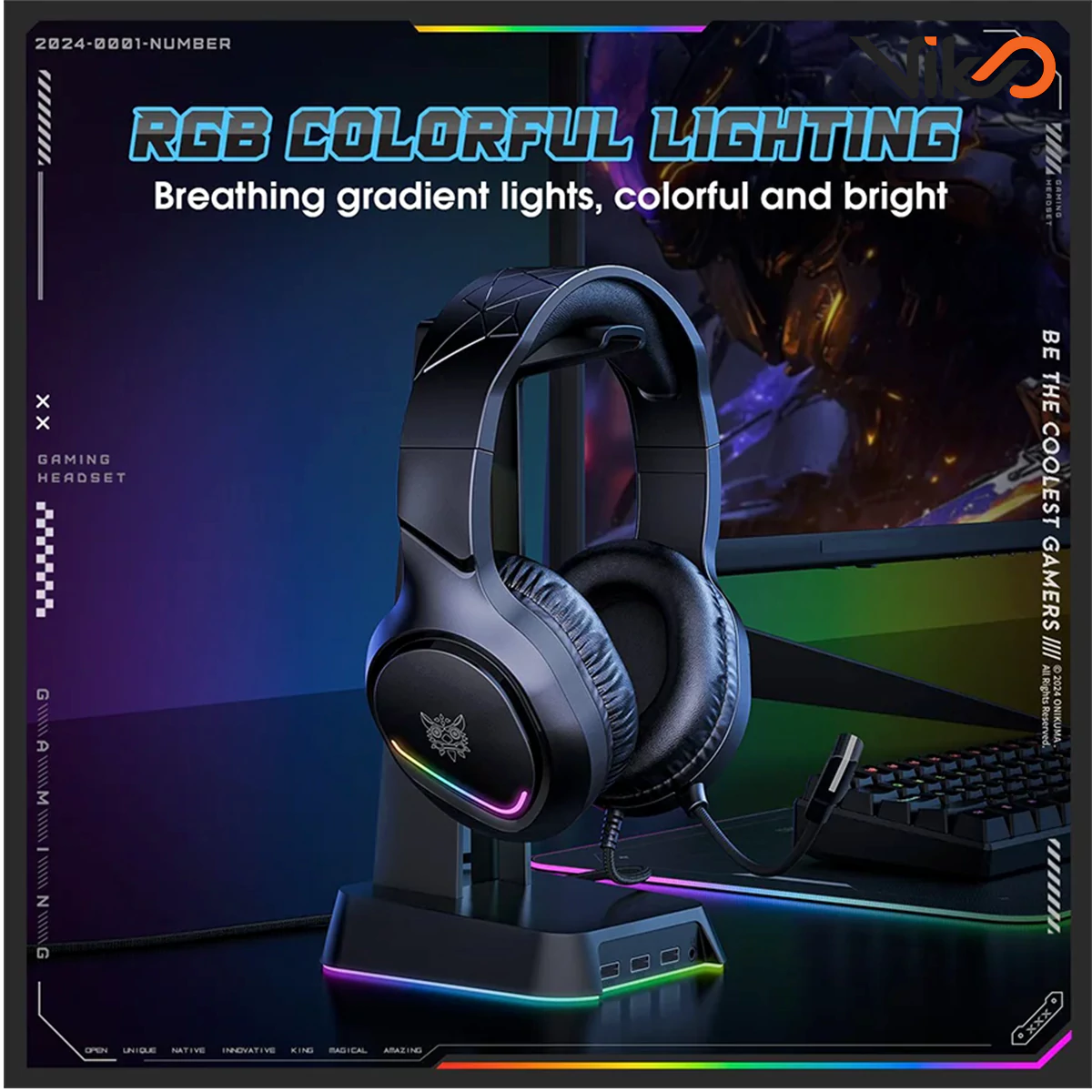 هدست گیمینگ اونیکوما مدل X31 (6)