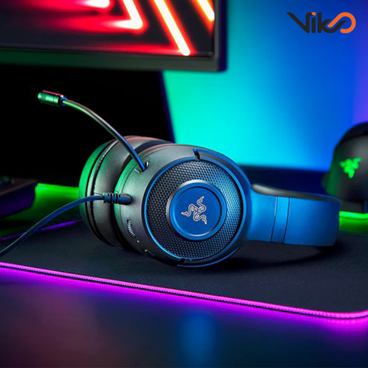 هدست گیمینگ ریزر مدل Kraken V3 X (5)