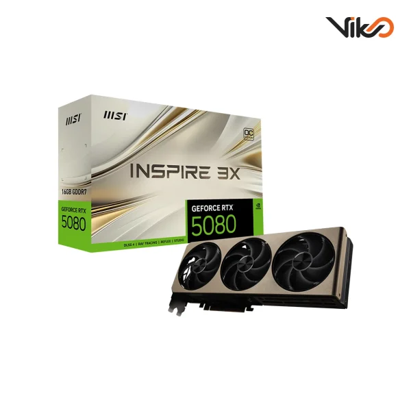کارت گرافیک ام اس آی مدل GeForce RTX 5080 16G INSPIRE 3X OC