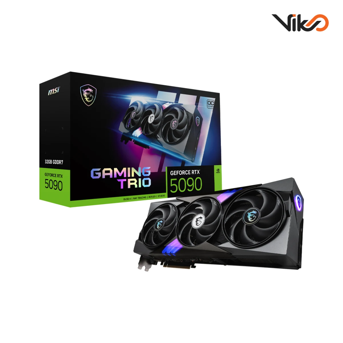 کارت گرافیک ام اس آی مدل GeForce RTX 5090 32G GAMING TRIO OC