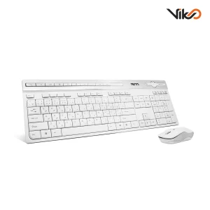 کیبورد و ماوس بی سیم تسکو مدل TKM 7106W