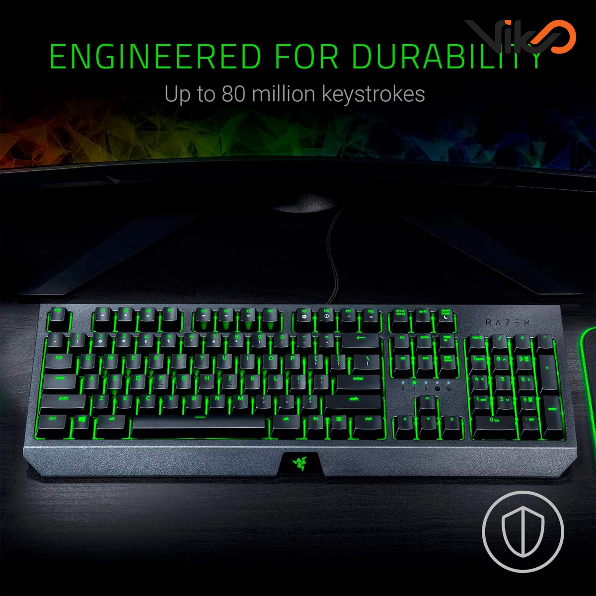 کیبورد گیمینک ریزر مدل BlackWidow Essential (3)