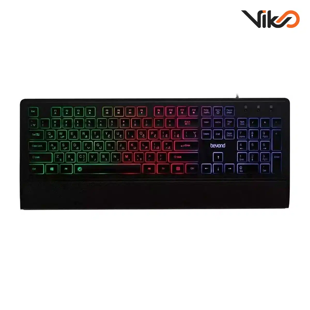 کیبورد گیمینگ بیاند مدل BK-7120 LED RGB (1)