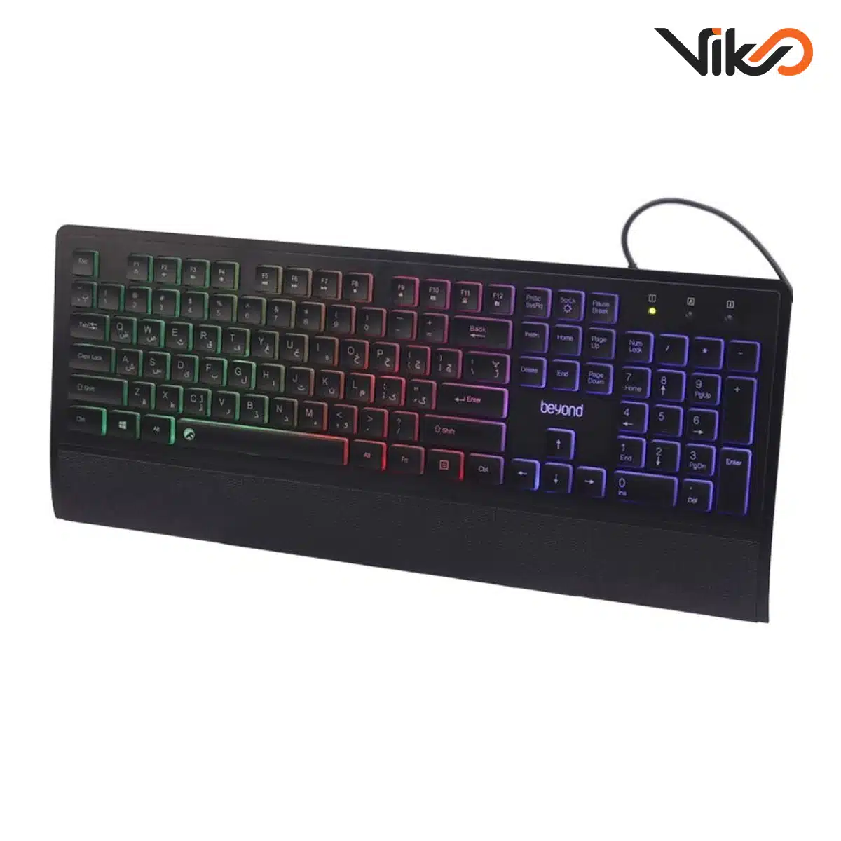 کیبورد گیمینگ بیاند مدل BK-7120 LED RGB (2)