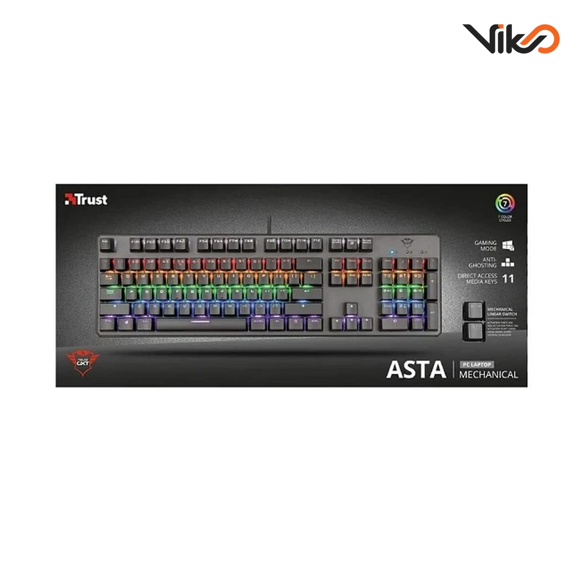 کیبورد گیمینگ تراست مدل GXT 865 Asta