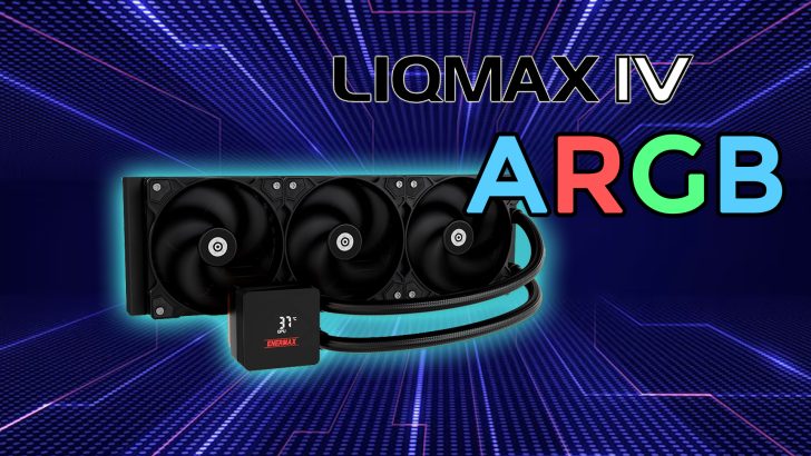 خنک کننده‌های Enermax LIQMAX IV ARGB 360mm AIO برای پلتفرم‌های جدید اینتل و AMD