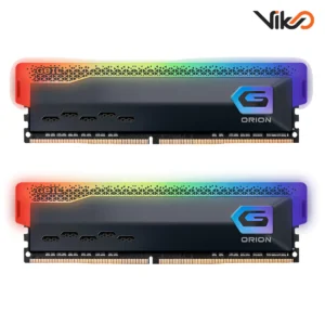 رم کامپیوتر DDR4 دو کاناله 3600 مگاهرتز CL18 گیل مدل ORION RGB ظرفیت 32 گیگابایت