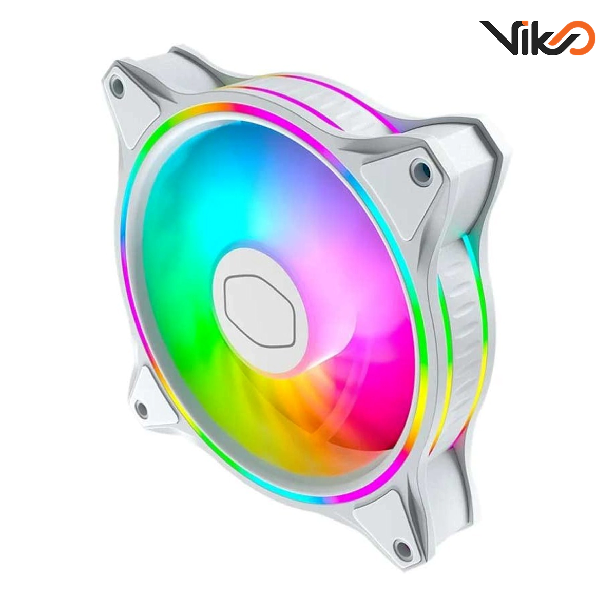 فن کیس کولرمستر مدل MF120 Halo White (4)