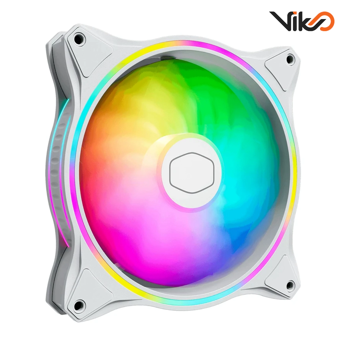 فن کیس کولرمستر مدل MF140 Halo White (2)