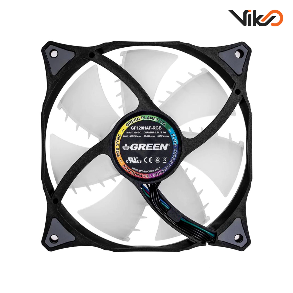 فن کیس گرین مدل GF120-RGB (1)