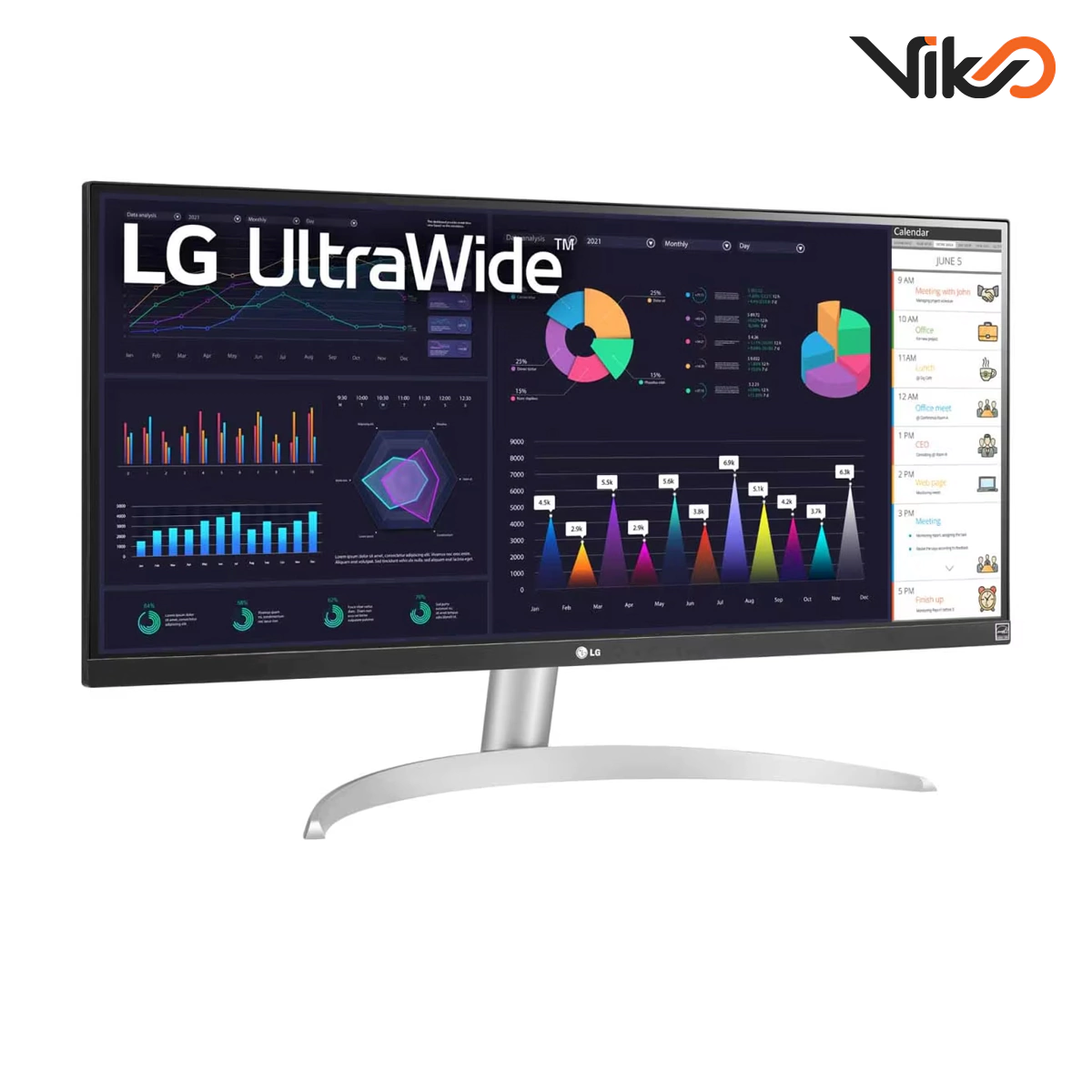 مانیتور 29 اینچ ال جی مدل 29WQ600-W (3)
