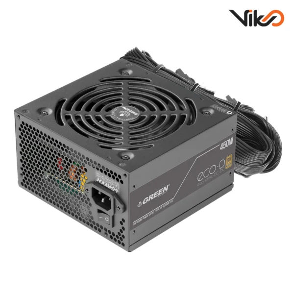 منبع تغذیه کامپیوتر گرین مدل GP450A-ECO D (1)