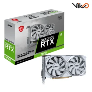 کارت گرافیک ام اس آی مدل GeForce RTX 3050 VENTUS 2X XS WHITE 8G OC