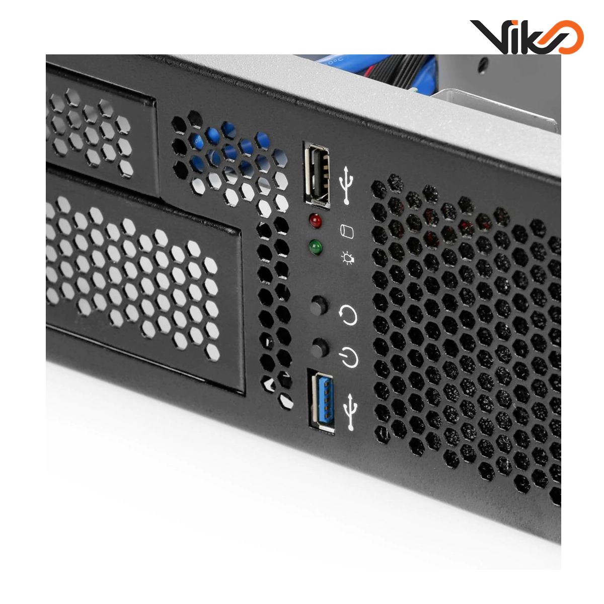 کیس رکمونت گرین مدل G535-2U (6)