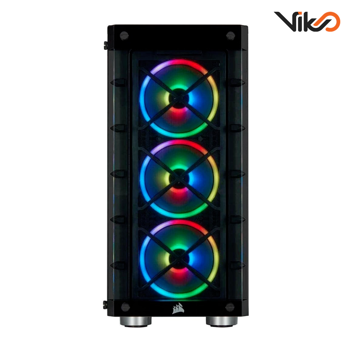 کیس کورسیر مدل iCUE 465X RGB Black (2)