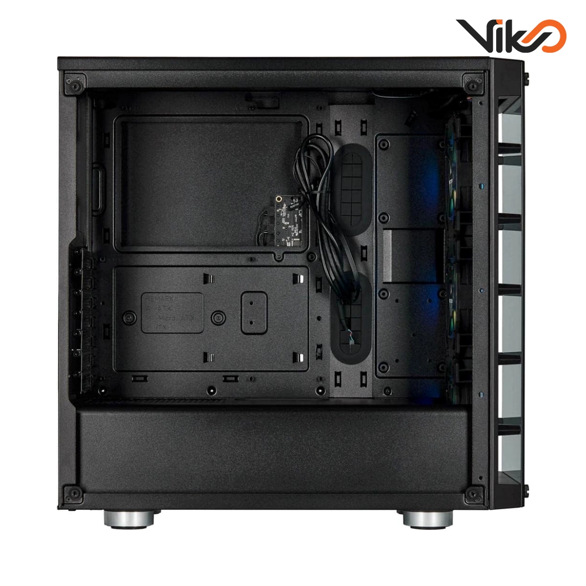 کیس کورسیر مدل iCUE 465X RGB Black (3)
