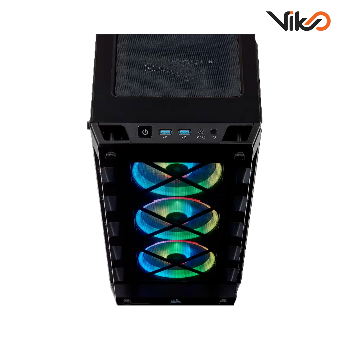 کیس کورسیر مدل iCUE 465X RGB Black (6)