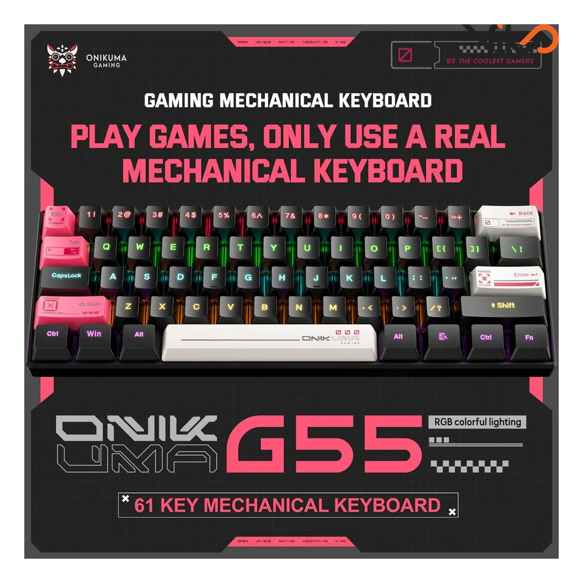 کیبورد گیمینگ اونیکوما مدل G55