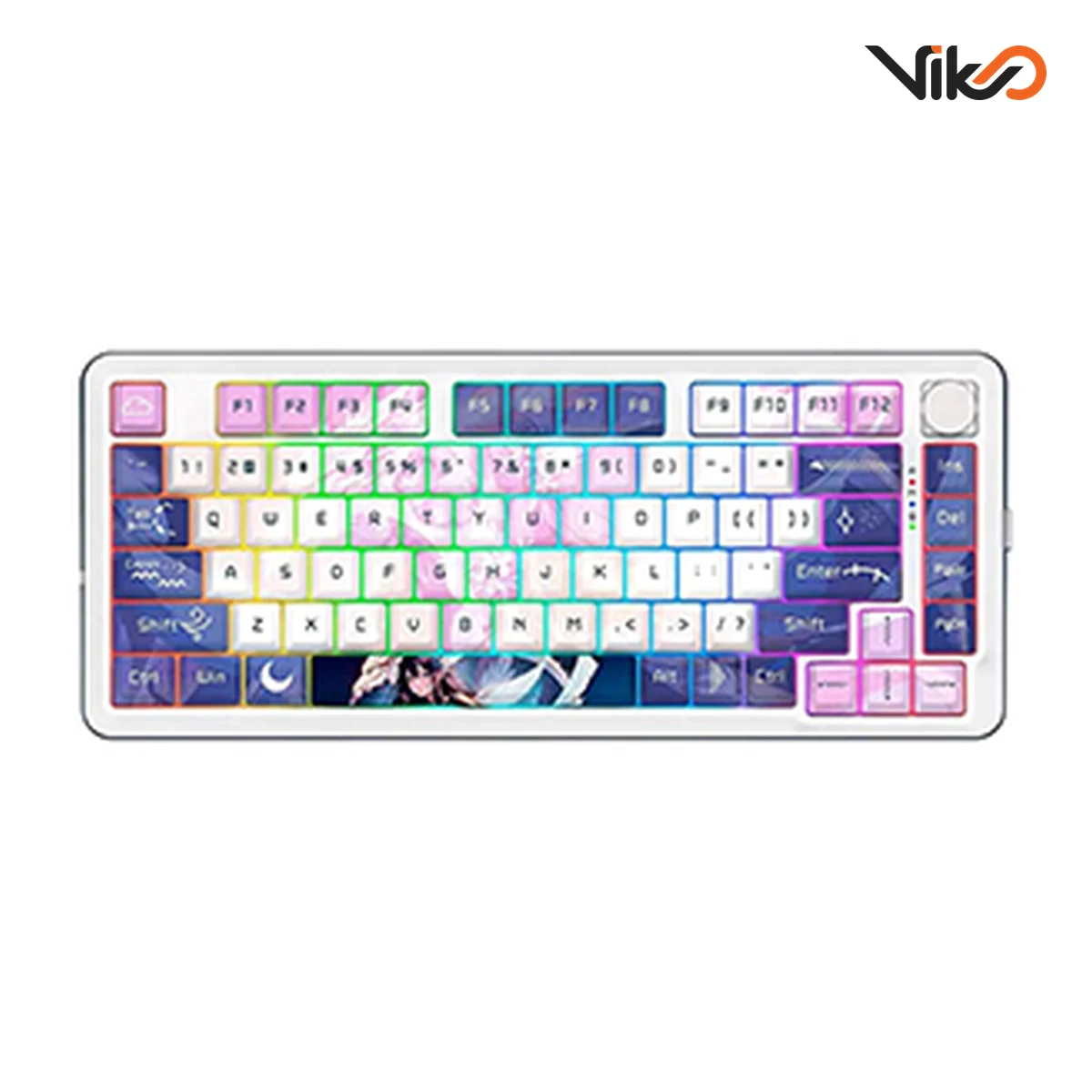 کیبورد بی‌سیم گیمینگ ردراگون مدل CYRUS PRO K681 ACG