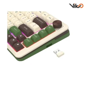 کیبورد بی‌سیم گیمینگ ردراگون مدل CYRUS PRO K681 CGC