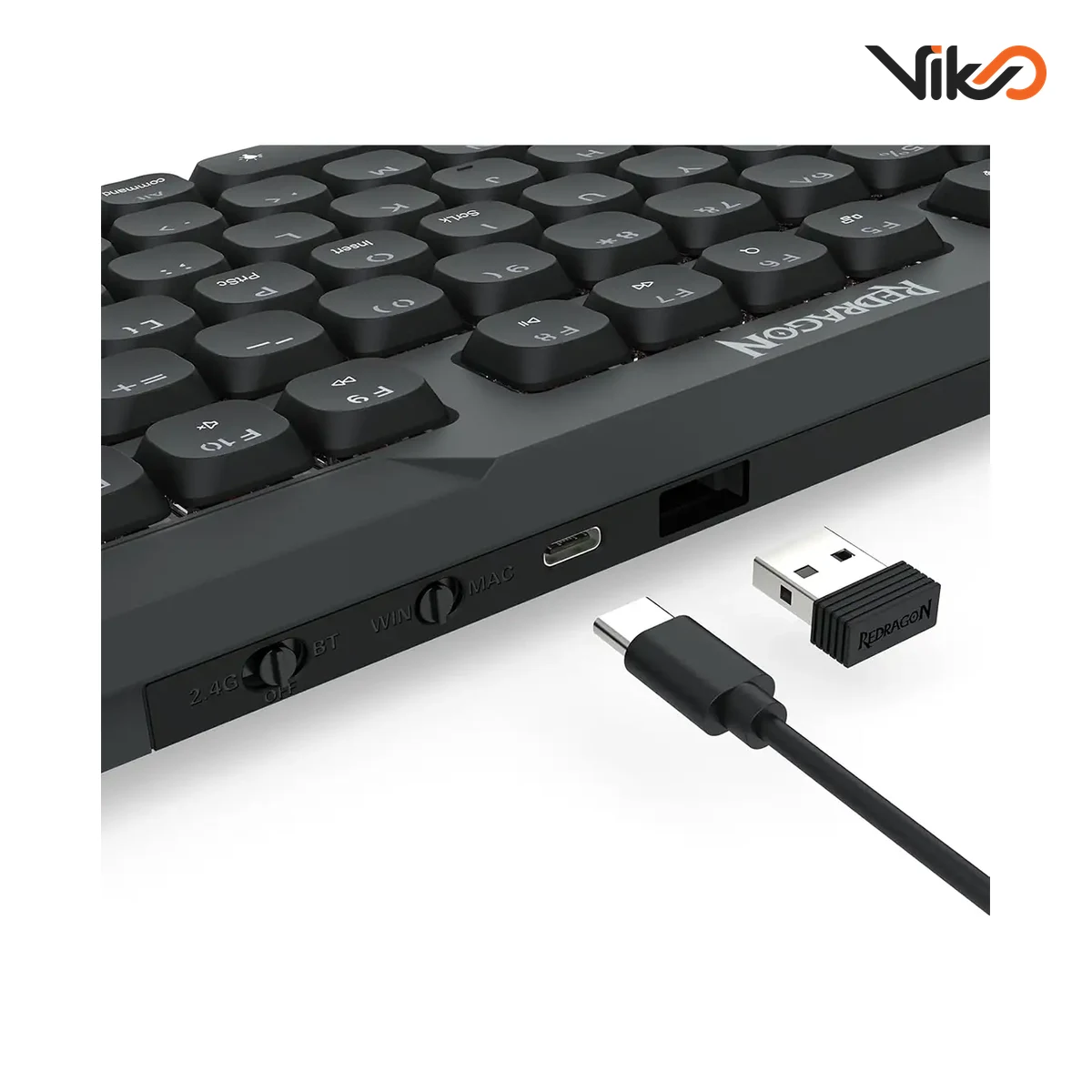 کیبورد بی سیم گیمینگ ردراگون دراگون AETHER K706 PRO RGB