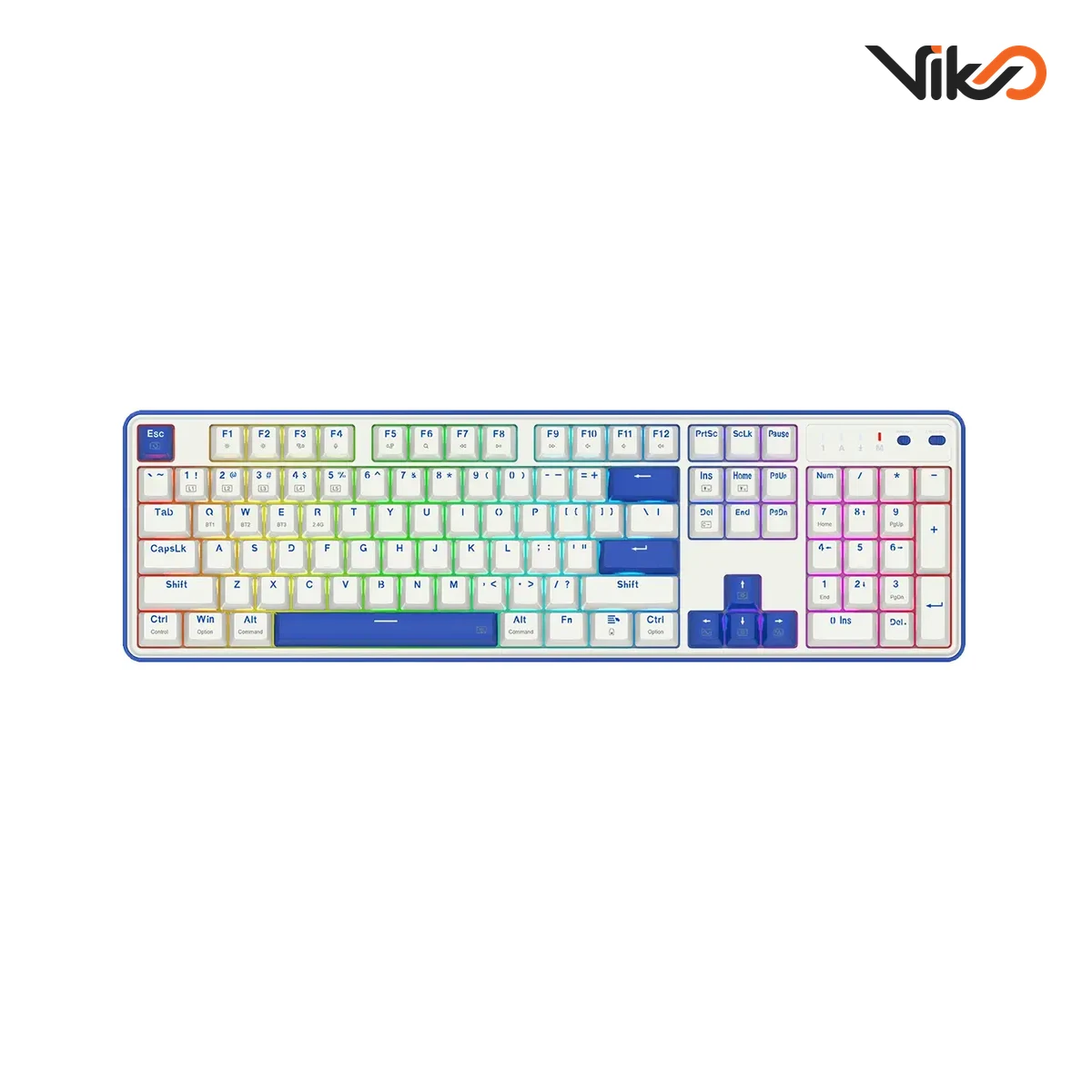 کیبورد بی سیم گیمینگ ردراگون FAYE K685WB PRO RGB