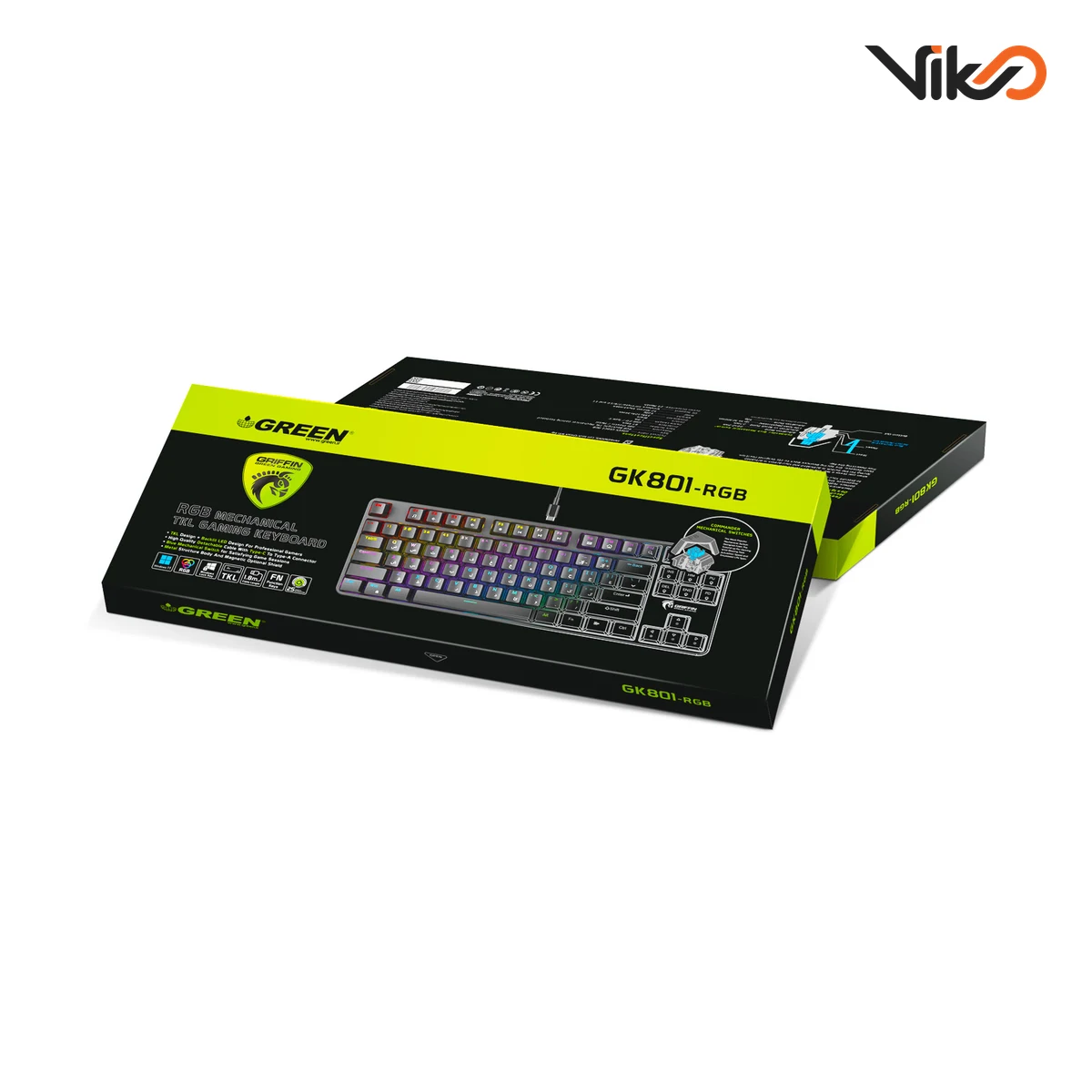 کیبورد گرین مدل GK801