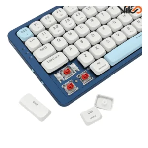 کیبورد بی سیم گیمینگ ردراگون مدل EVA PRO K684 WB RGB PRO