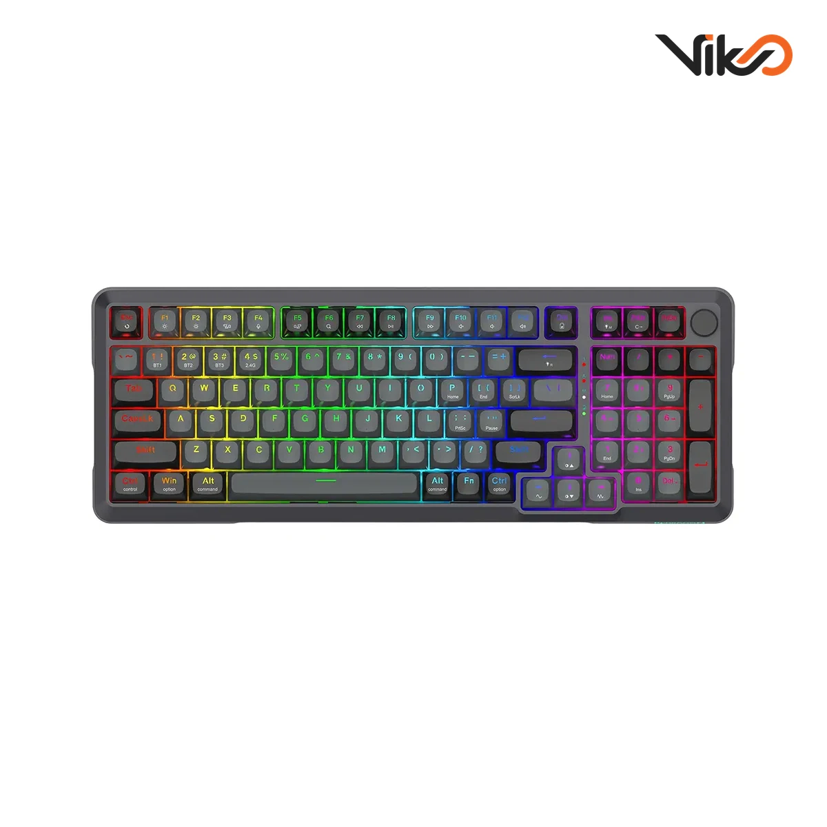 کیبورد بی سیم گیمینگ ردراگون BRAGI K688 PRO RGB