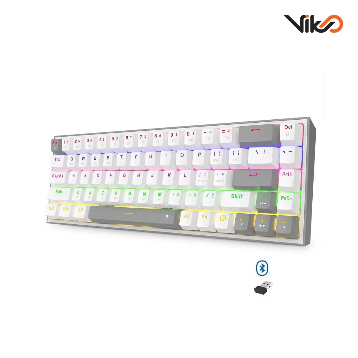 کیبورد بی سیم گیمینگ ردراگون K705 WG PRO RGB