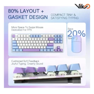 کیبورد بی سیم گیمینگ ردراگون K707WBP PRO RGB