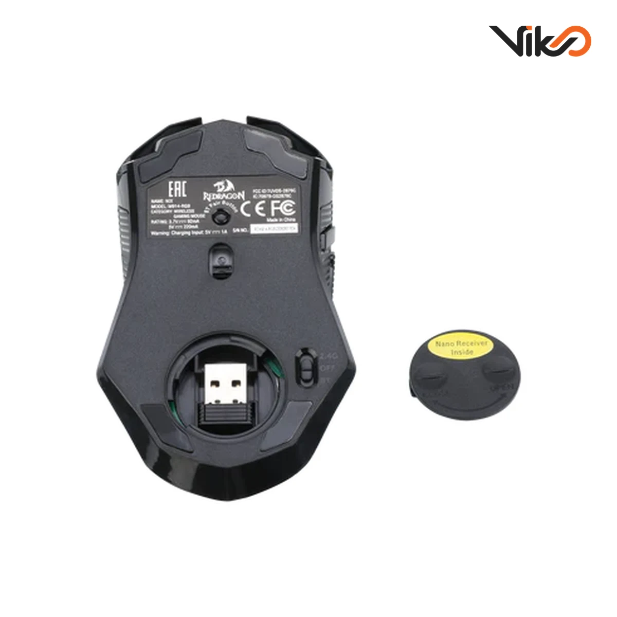 ماوس بی سیم گیمینگ ردراگون مدلM914 RGB