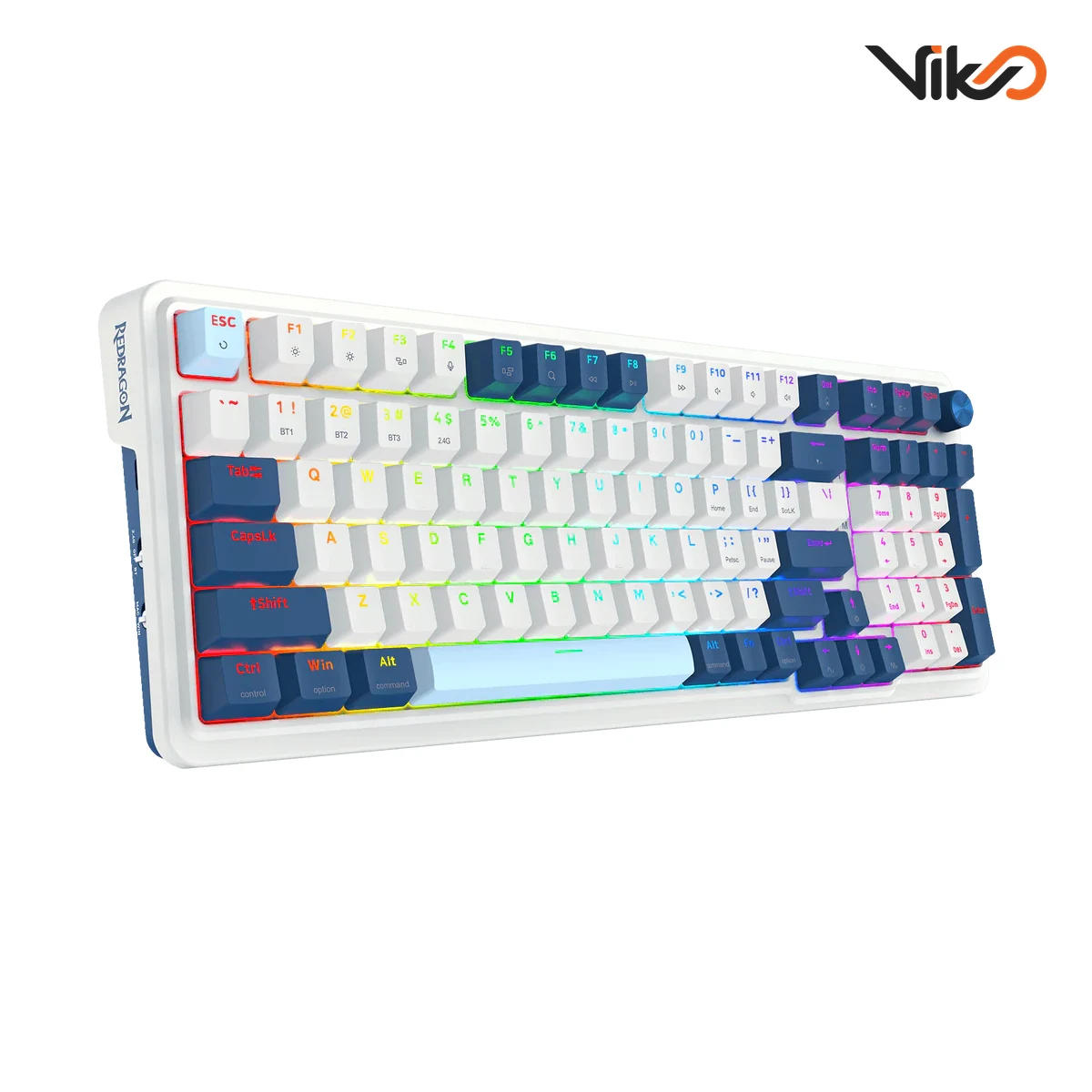 کیبورد بی سیم گیمینگ ردراگون EISA K686 WB PRO RGB