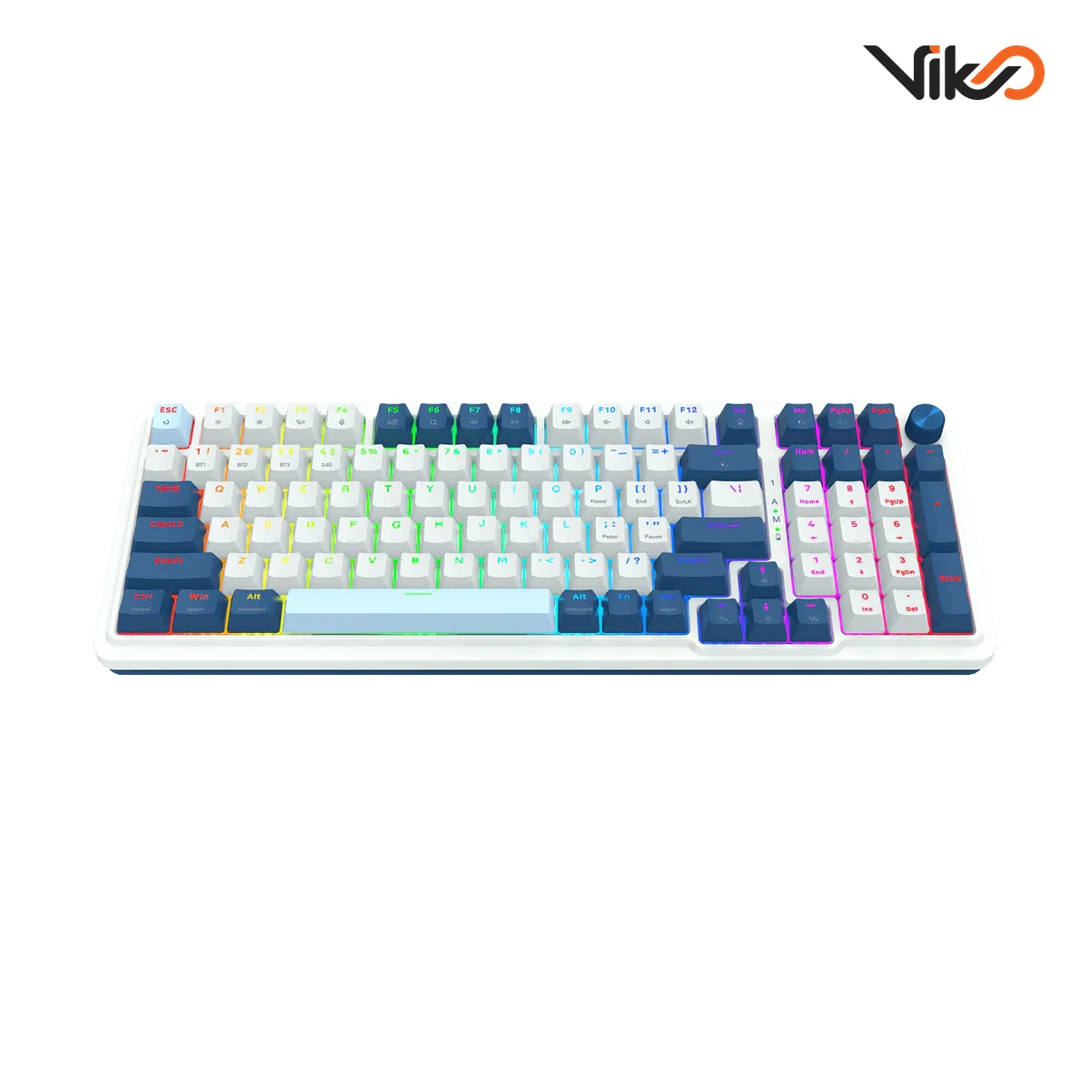 کیبورد بی سیم گیمینگ ردراگون EISA K686 WB PRO RGB